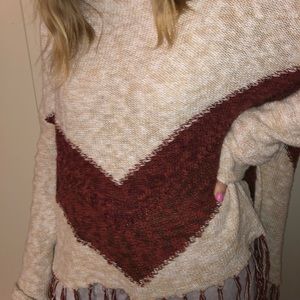Fringe sweater
